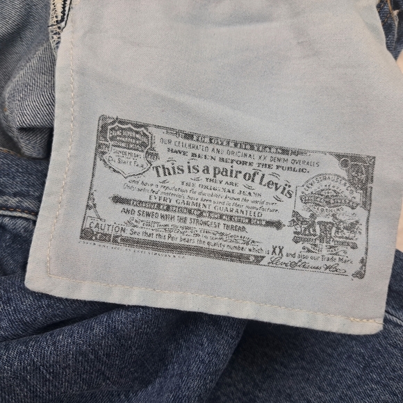 Levis 501 Made in Haiti Vintage Denim Jeans Pants W34 L30 - Picture 4 of 16